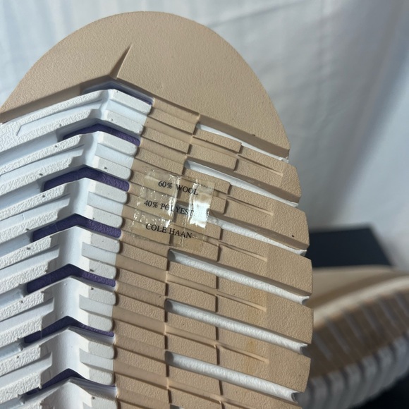 Cole Haan ZEROGRAND City Lace-Up Waterproof Wedge Hiker Boot Size 9 Gray - Picture 5 of 9